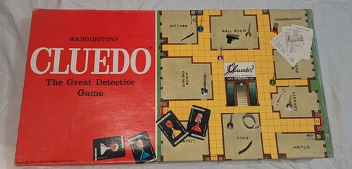 Choose parts vintage cluedo - parts,
