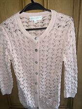 EDINA RONAY Cardigan Baby Pink Gorgeous 8/10