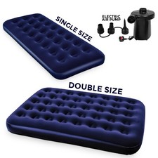 Double single flocked camping - single,