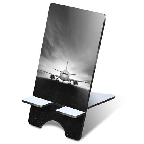 3mm mdf phone stand - 3mm, bw
