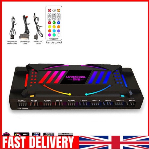 Pwm 12 argb strip - uk, fan