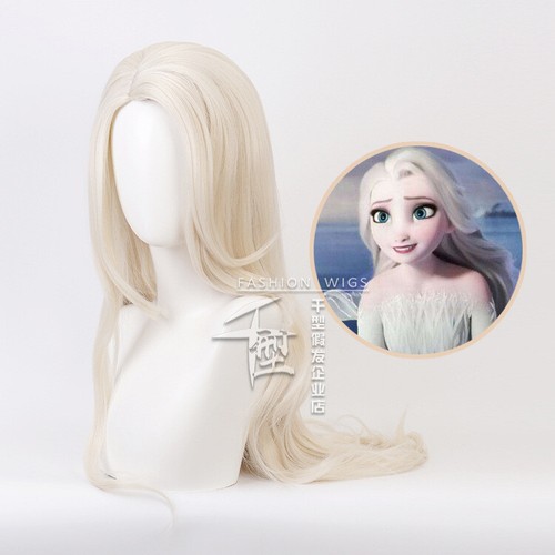 Womens cosplay wigs elsa anna - cosplay,