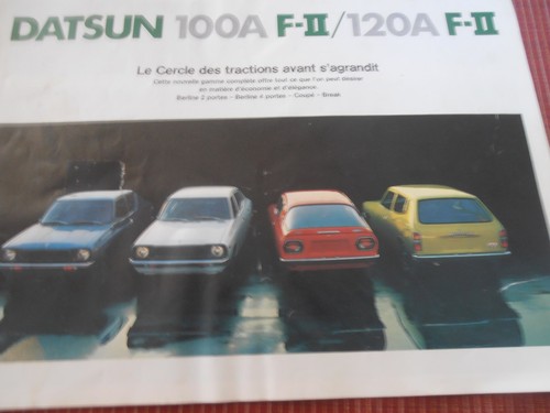 Datsun catalog 100a 120a - 100a, /