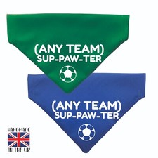 Handmade Football Dog Bandana