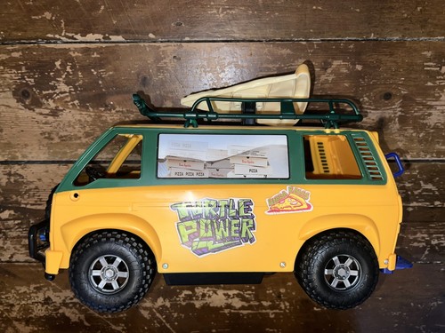 Tmnt pizza fire - pizza, van