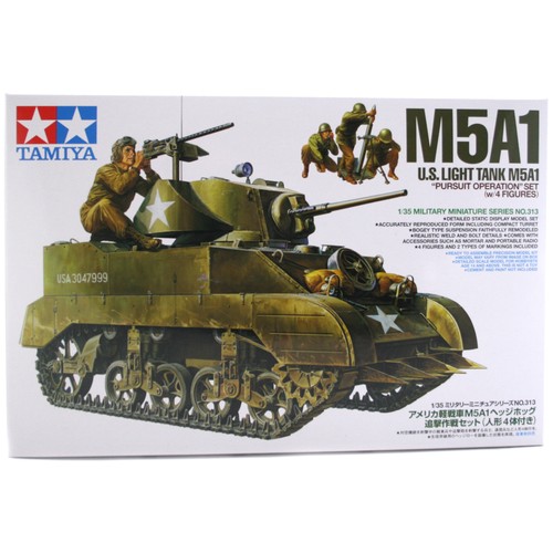 Tamiya m5a1 light - tamiya, 1/35