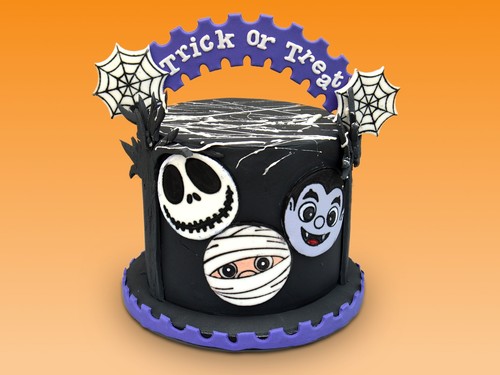 Halloween faces 4pc - -, cutter