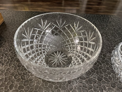 Large crystal bowl - 9.5”,