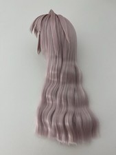 custom dealer made 1/3 pink lilac cat ears bjd wig 9-10 inches