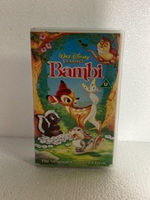 Bambi  - VHS - Tape   -  Next Work Day Post