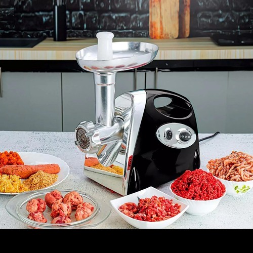 Electric meat grinder mincer - meat,