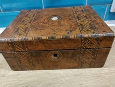 Antique Tunbridge Ware Writing