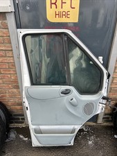 Ford Transit 2010 Drivers Side Door In Grey Mk7 Good Condition