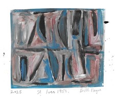2025 acrylic "St Ives 1953" by