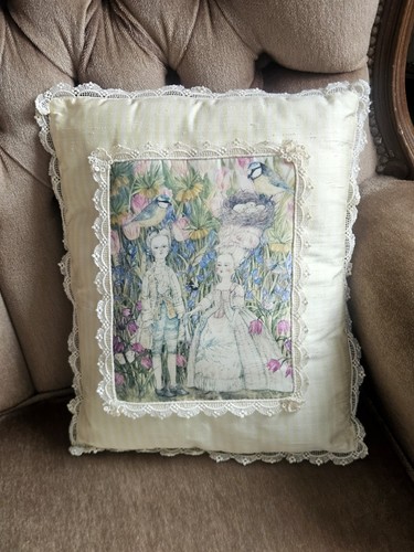 Vintage rococo boroque - rococo, silk