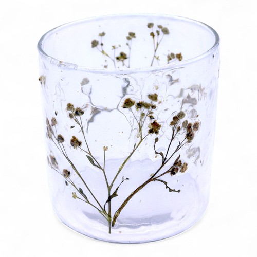 Pillar candle tea light - tea, holder