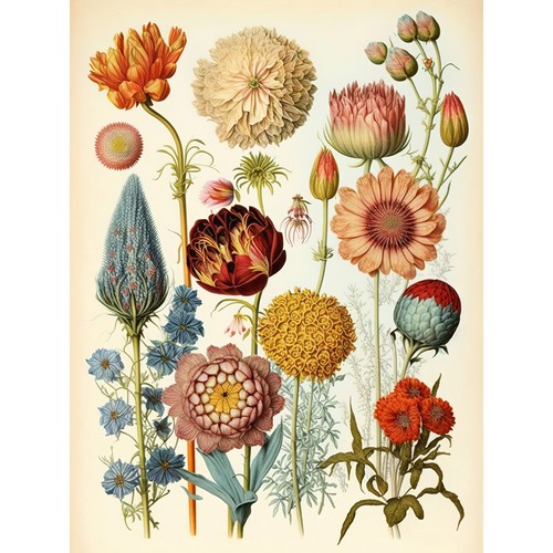 Vintage botanical illustration - botanical,