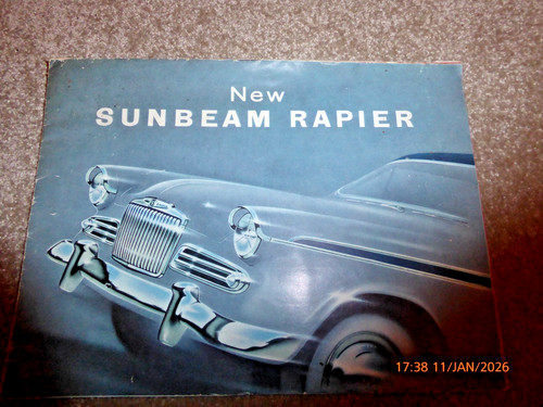 Sunbeam rapier sports saloon - rapier,