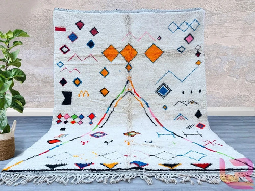 Stunning morocco rug 8x11 - morocco,