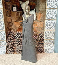 L/E 3500 Soul Journeys Maasai Cold Cast Bronze Figurine - Gentle Ruler 55cm