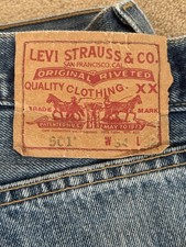 Vintage 1980 Levi’s 501 Jeans W34 L32