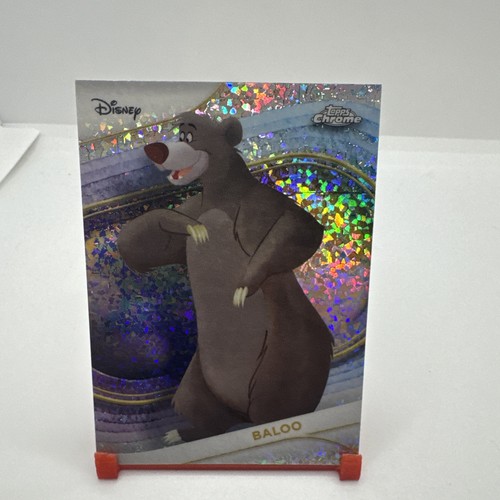 2025 topps chrome disney baloo - chrome,