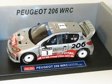 1/18 Peugeot 206 WRC Total  Network Q  Rally GB 2002 #1 Richard Burns / R.Reid