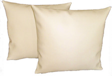 2 Cream Faux Leather Classic