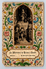 Art: Religion. Madonna And Cild. Raphael Tuck. Unposted.