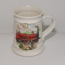 Vintage Melbaware Steam Train France 1861 Tankard / Mug - 1 Pint