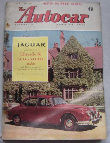 Autocar 1959 featuring - 20/11/1959,
