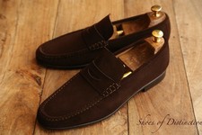 Stemar Brown Suede Shoes Penny