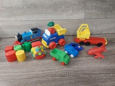 old Vintage Tomy 1991 Push N Go Dump Truck Toy Plus Other Childs Toys Joblot A13
