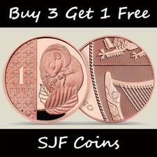 1971 - 2025 Royal Mint 1p One