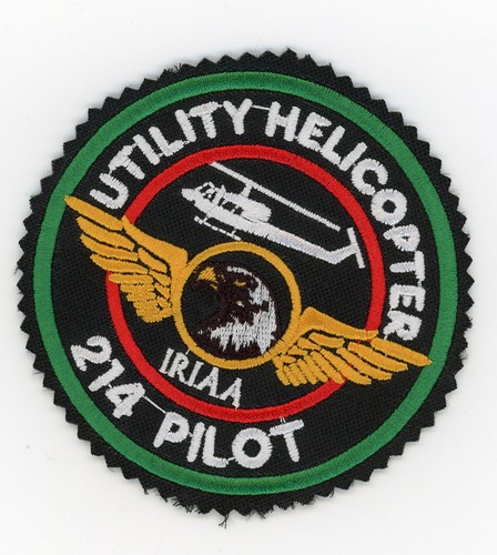 Patch iran iriaa helicopter - iran,
