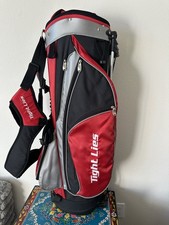Adams Tight Lies Stand Carry Golf Bag 8 Way Red Black Dual Strap