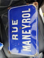 GENUINE Old French enamel