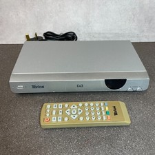 Tevion DVB Freeview Digital Set-Top TV Reciever Box, Twin Scart, Silver, Tested