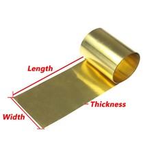 Brass metal sheet roll - metal,