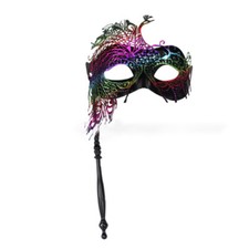 Masquerade Mask with Stick