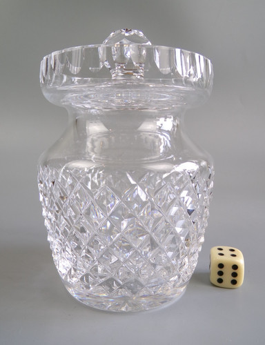 Waterford crystal pot jar - waterford,