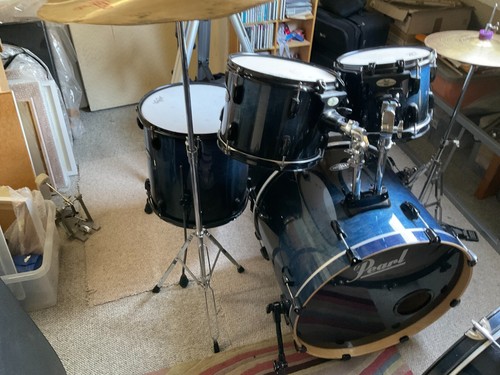 Blue pearl vision birch drum - blue,