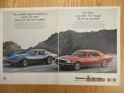 1968 corvette camaro large - 1968, &