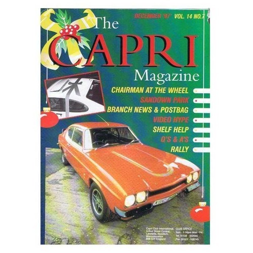 The capri magazine december - the,