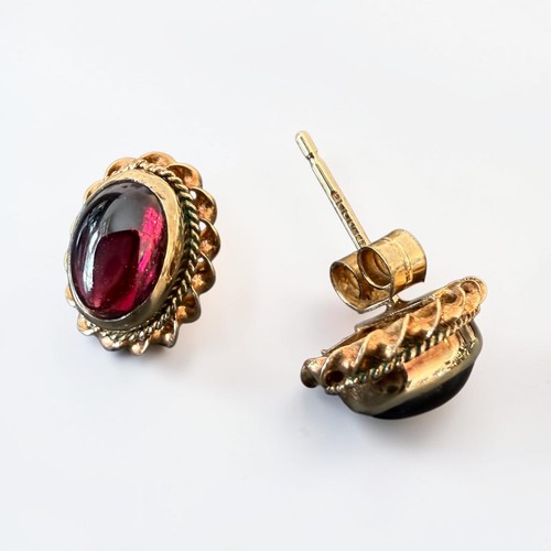 Vintage 9ct gold cabochon - 9ct,
