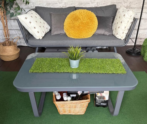 Garden table and - chair, 2