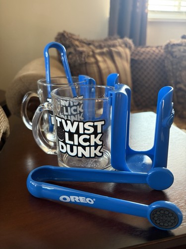 Twist lick dunk oreo mugs - lick, set