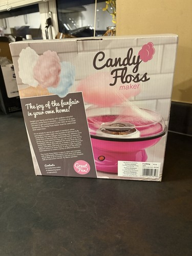 Electric candyfloss making - candyfloss,