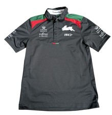 ISC South Sydney Rabbitohs NRL Travel Polo Shirt Size SMALL Free Post 