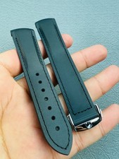 20mm Black Rubber Watch Strap